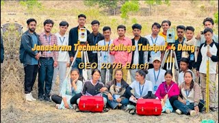 Survey camp Geomatics Engineering I survey camp 2080  practical time [upl. by Tisdale]