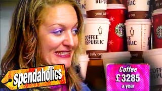 Woman Spends £3000 on her Coffee Addiction  Spendaholics [upl. by Laoj]