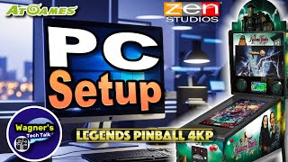 AtGames Legends Pinball 4K OTG PC Setup Guide  Pinball MFX Setup [upl. by Leahciam172]