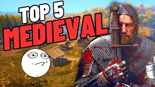 Top 5 MEJORES Juegos MEDIEVALES y de Estrategia PC PS4 PS5 Xbox [upl. by Renraw]