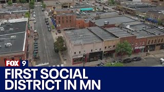 Anoka becomes first social district in MN [upl. by Ahsilla166]