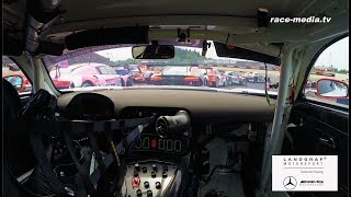 MercedesAMG GT3 24H Nürburgring 2018 Sandström Heyer Asch racemediatv Onboard Landgraf Motorsport [upl. by Siram]