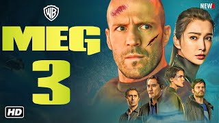 The Meg 3 2025 Full Movie English Review amp Facts  Jason Statham Page Kennedy Wu Jing Cliff C [upl. by Ijies666]