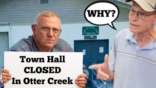 CORRUPT MAYOR REFUSES TO OPEN TOWN HALL [upl. by Arrait]