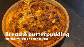 Broodpudding met boter en spijs – Recept  Samen koken met Allerhande [upl. by Ynot]