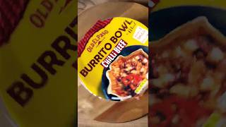 Old El Paso Burrito Bowl 🌯 shorts food burrito mexican tasty [upl. by Dorothy802]