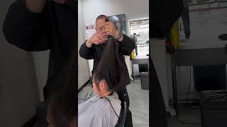 Women New Hair Style barbeshop hairstyle barbershop hairshop newhairstyle hair barbarshop [upl. by Millie]