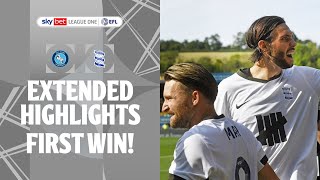 FIVE GOAL THRILLER  Wycombe Wanderers v Birmingham City extended highlights [upl. by Bram245]