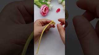 Auspicious decorative knots Knot tutorials Practical knots Rope weaving skills sharing Simple an [upl. by Suivart]