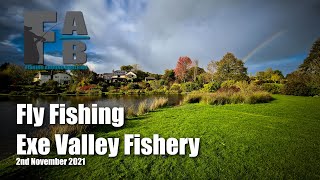 Fly Fishing Exe Valley Fishery  2nd November 2021 [upl. by Sukramaj]