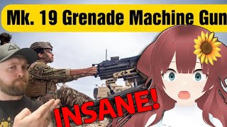 😱SO COOLl😱VTuber Reacts to Mark 19  quotGrenade Machine Gunquot  Yeetus Deletus by The Fat Electrician [upl. by Yadsendew]