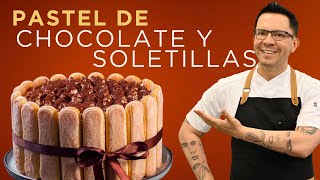 PASTEL DE CHOCOLATE y soletillas que te sorprenderá [upl. by Nemrac]