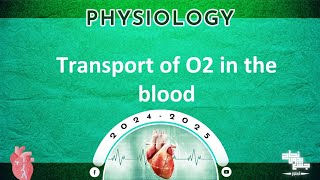 L56 part 1 The transport of CO2 and Oxygen in the blood physiology [upl. by Allys]