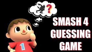 THE SMASH 4 GUESSING GAME [upl. by Naitsirhk]