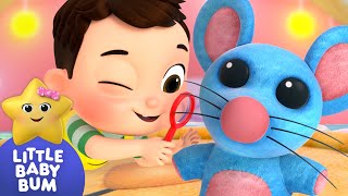 Hickory Dickory Dock ⭐ Baby Max Play Time LittleBabyBum  Nursery Rhymes for Babies  LBB [upl. by Ethban]