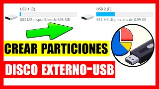 Cómo Crear Particiones En USB o Discos externos en Windows 10 🚀🖥️ [upl. by Garretson]