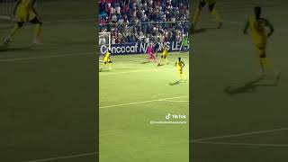 youtubeshorts soccerlifestyle soccerball futebol soccer save goalkeeper soccergear jamaica [upl. by Akilaz]