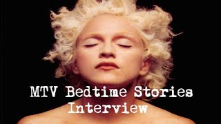 Madonna  MTV Europe Week In Rock Bedtime Stories Interview 1994 [upl. by Melnick544]