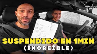 ⛔️El EXAMEN más CORTO de la HISTORIA🙈🙈examen PRÁCTICO de CONDUCIR [upl. by Dettmer]