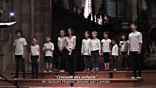 La chorale des enfants de lensemble quotLe Bon Tampéramentquot  vidéo Dany Fischer [upl. by Mayor]