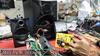 How To Repair FampD Speaker F3800x No Power 51 Computer Multimedia Speaker Created by Afjal Hossain [upl. by Salina]