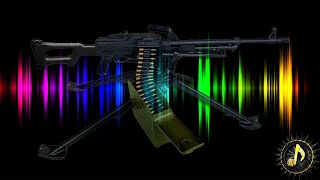 Heavy Machine Gun Fire Sound Effect [upl. by Adnawyek]