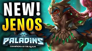 JENOS NEW BUILD IS UNKILLABLE  Paladins Gameplay Build [upl. by Sturges]