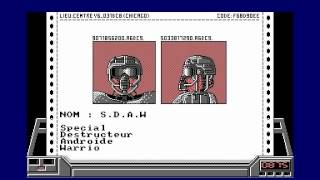 Introduction du jeu SDAW sur Amstrad CPC [upl. by Enaerb]