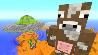 Minecraft Xbox  Ocean Den  Space Cows 13 [upl. by Louanna252]