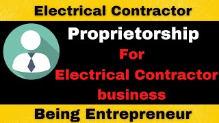 Top Company Registration Tips for Electrical Contracts Electrical Contractor Proprietorship [upl. by Arhez]