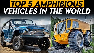 Top 5 Amphibious Vehicles in the World [upl. by Cacie]