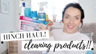 MRS HINCH HAUL  HUGE CLEANING PRODUCTS HAUL  HOME BARGAINS 2018 [upl. by Araem368]