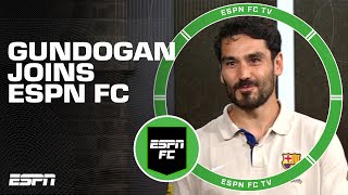 Ilkay Gundogan on winning the treble leaving Man City amp reuniting with Lewandowski  ESPN FC [upl. by Lancaster]