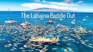 LAHAINA ONE YEAR PADDLE OUT [upl. by Nedloh]