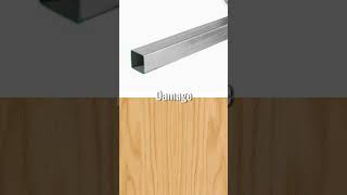 Galvanized Square Steel vs Eco Friendly Wood Veneer [upl. by Nhar]