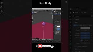 Blender Soft Body Simulation Tutorial for Beginners  Blender 41 tutorial [upl. by Miarhpe]