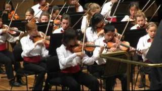 Queensland Youth Orchestras  Junior String Ensemble  Queen of the Night Aria  A Mozart [upl. by Auqenahs]