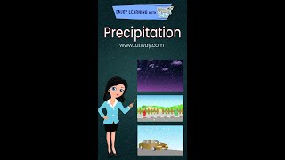 Precipitation  What is precipitation  Types Of Precipitation  Rain Snow Hail  Science shorts [upl. by Lahpos]