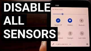 How to Disable Camera amp Microphone Sensors on Android 10 11 12 amp 13 [upl. by Watkins]