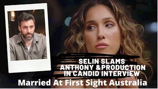 MAFS AU SEASON 9 SELIN MENGU GOES ROGUE AND CALLS A RADIO STATION SLAMS ANTHONY AND PRODUCERS [upl. by Alauqahs]