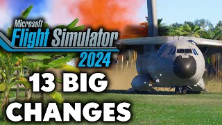 Microsoft Flight Simulator 2024 vs Microsoft Flight Simulator 2020  13 BIGGEST DIFFERENCES [upl. by Sclar]