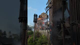 The wicker man at Alton towers wickerman themepark officialaltontowers [upl. by Joella413]