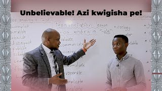 Vuga Icyongereza neza Uyu mwarimu aratwemeje mbega isomo ryiza [upl. by Ulrich]