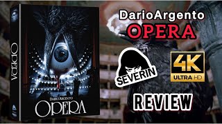 Severin Films Dario Argento’s Opera 1987 4K UHD Review [upl. by Ryann]