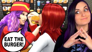 I Forced Sims to Eat FAST FOOD Until They Died [upl. by Hersh]