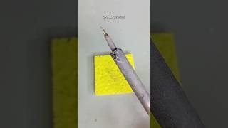 How To Soldering Tip clean shorts soldringiron soldringtip diy electrical tools tipclean [upl. by Martynne]