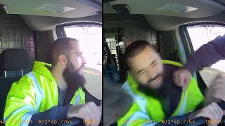 OffDuty Police Officer Punches Driver in the Face [upl. by Acinimod]