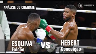 Análise do combate Esquiva Falcão vs Hebert Conceição [upl. by Sung]