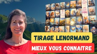 Mieux vous connaitre avec le tirage de cartes Lenormand by Peggy [upl. by Odragde900]