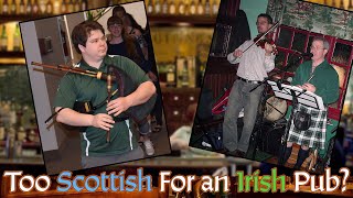 Scottish Kilt at an Irish Session Performance Rude [upl. by Nyl541]